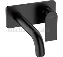 Смеситель для раковины Hansgrohe Vernis Shape 71578670 С ВНУТРЕННЕЙ ЧАСТЬЮ черный