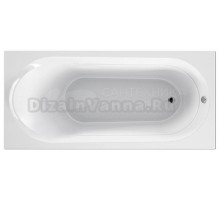 Акриловая ванна Melodia della vita Classica MBHR00117070 170x70 см, пристенная, белая, с каркасом, с экраном