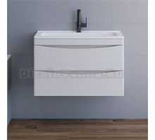 Тумба с раковиной Creto Oro 60 подвесная, white