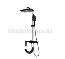 Душевая стойка RGW Shower Panels SP-35-B черная