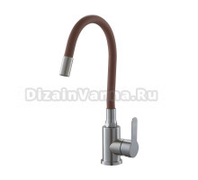 Смеситель для кухни Fashun A54101-16 сатин, коричневый