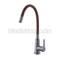 Смеситель для кухни Fashun A54301-16 сатин, коричневый
