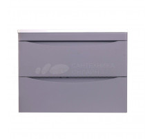 Тумба с раковиной Creto Oro 70 подвесная, grey