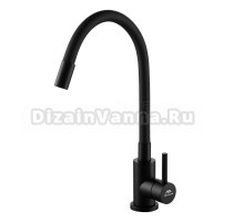 Смеситель для кухни Fashun A54101N-7A черный