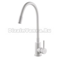 Смеситель для кухни Fashun A54101N-8A белый