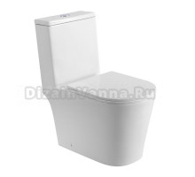 Унитаз-моноблок напольный BelBagno Tre BB673CP-MN-TOR/SC