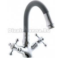 Смеситель для кухни Fashun A4419-B7267 хром, серый