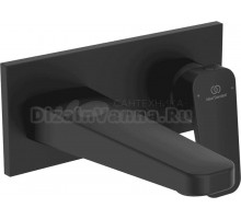 Смеситель для раковины Ideal Standard Ceraplan BD244XG С ВНУТРЕННЕЙ ЧАСТЬЮ черный