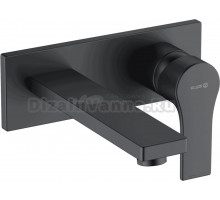 Смеситель для раковины Kludi Zenta SL 482473965 С ВНУТРЕННЕЙ ЧАСТЬЮ матовый черный