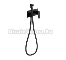 Гигиенический душ Fashun A7585-7 со смесителем, С ВНУТРЕННЕЙ ЧАСТЬЮ, черный