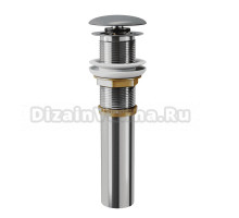 Донный клапан для раковины D&K DC9006 графит матовый