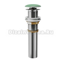 Донный клапан для раковины D&K DC9012 зеленый матовый