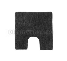 Коврик Fora Shiny FOR-MCF-SHI50-50BK 50х50, черный