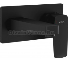 Смеситель для раковины VitrA Root Square A4273836EXP С ВНУТРЕННЕЙ ЧАСТЬЮ матовый черный