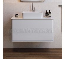 Тумба с раковиной Creto Stella 80 white