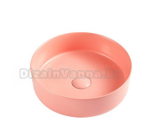 Накладная раковина D&K Matrix DT1391504 розовая