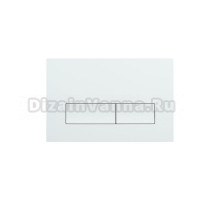 Кнопка смыва Agger APB0288 белая глянцевая