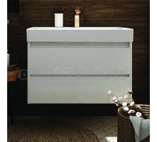 Тумба с раковиной Creto Scala 80 white