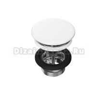 Донный клапан для раковины KERAMA MARAZZI DRR.2/WHT белый глянцевый