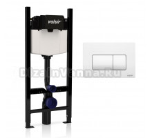 Система инсталляции для унитазов Valsir Winner S KIT P1 WM VS0853202 с кнопкой смыва белой матовой