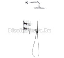 Душевой комплект Ramonsoler Odisea Joya K5915121 хром, С ВНУТРЕННЕЙ ЧАСТЬЮ