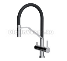 Смеситель для кухни Omoikiri Akeno 4994544 сталь, черный