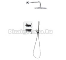 Душевой комплект Ramonsoler Odisea K3987021 хром, С ВНУТРЕННЕЙ ЧАСТЬЮ