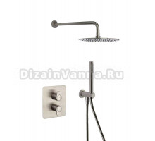 Душевой комплект Ramonsoler Alexia K3687011NC никель, С ВНУТРЕННЕЙ ЧАСТЬЮ