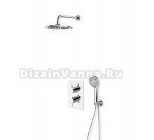 Душевой комплект Ramonsoler Blautherm 948712RP240 хром, С ВНУТРЕННЕЙ ЧАСТЬЮ