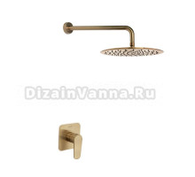 Душевой комплект Ramonsoler Alexia K3618012OC золото, С ВНУТРЕННЕЙ ЧАСТЬЮ