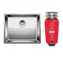 Комплект Мойка Blanco Andano 500-IF + Измельчитель Franke 134.0715.098