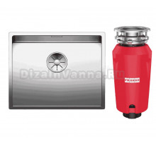 Комплект Мойка Blanco Claron 450-U + Измельчитель Franke 134.0715.096