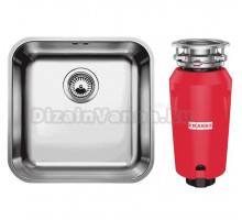 Комплект Мойка Blanco Supra 400-U + Измельчитель Franke 134.0715.094
