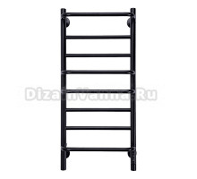 Полотенцесушитель электрический Comfysan Puro EC-8 80х40, черный матовый