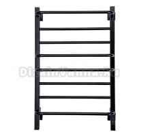 Полотенцесушитель электрический Comfysan Puro-K EC-8 80х50, черный матовый