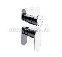 Встраиваемый смеситель для душа и ванны Ramonsoler Alexia 361502S хром, С ВНУТРЕННЕЙ ЧАСТЬЮ