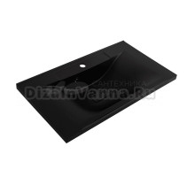 Мебельная раковина BelBagno BB800/450-LV-ART-PR-NERO черная матовая