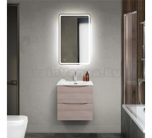 Мебель для ванной комнаты BelBagno Marino-cer-mini 50 подвесная, rovere grigio