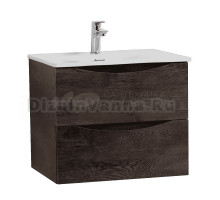 Тумба с раковиной BelBagno Marino-cer-mini 50 подвесная, rovere nature grigio