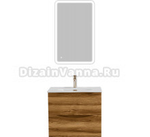 Мебель для ванной комнаты BelBagno Marino-cer-mini 50 подвесная, rovere rustico