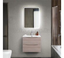 Мебель для ванной комнаты BelBagno Marino-cer-mini 60 подвесная, rovere grigio