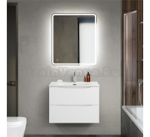 Мебель для ванной комнаты BelBagno Marino-cer-mini 70 подвесная, bianco opaco