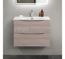 Тумба с раковиной BelBagno Marino-cer-mini 70 подвесная, rovere grigio