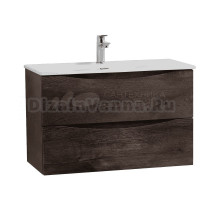 Тумба с раковиной BelBagno Marino-cer-mini 70 подвесная, rovere nature grigio