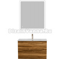 Мебель для ванной комнаты BelBagno Marino-cer-mini 70 подвесная, rovere rustico