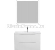 Мебель для ванной комнаты BelBagno Marino-cer-mini 80 подвесная, bianco lucido