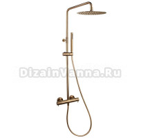 Душевая стойка Ramonsoler Odisea 395401RM300CUC медь, с термостатом
