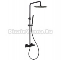 Душевая стойка Ramonsoler Odisea 395401RM300NM черная, с термостатом