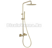 Душевая стойка Ramonsoler Odisea 395401RM300OC золото, с термостатом