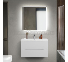 Мебель для ванной комнаты BelBagno Marino-cer-mini 80 подвесная, bianco opaco